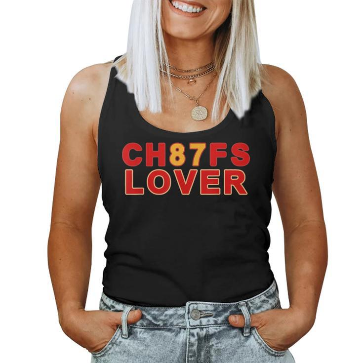 Chief Lover 87 Kansas City Football Christmas Pajamas Travis Women Tank Top