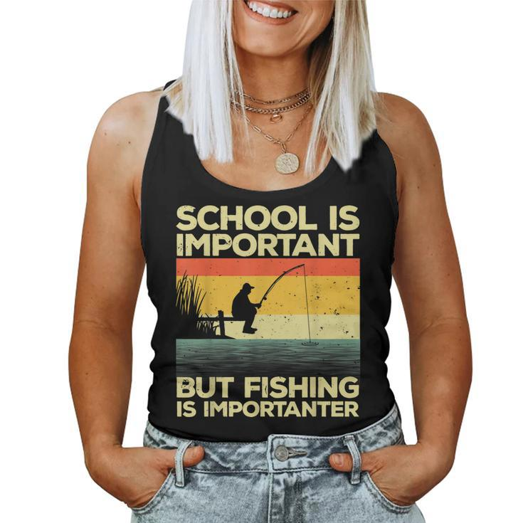 Cool Fishing For Men Women Bass Fishing Fisherman Fish Trout Women Tank Top