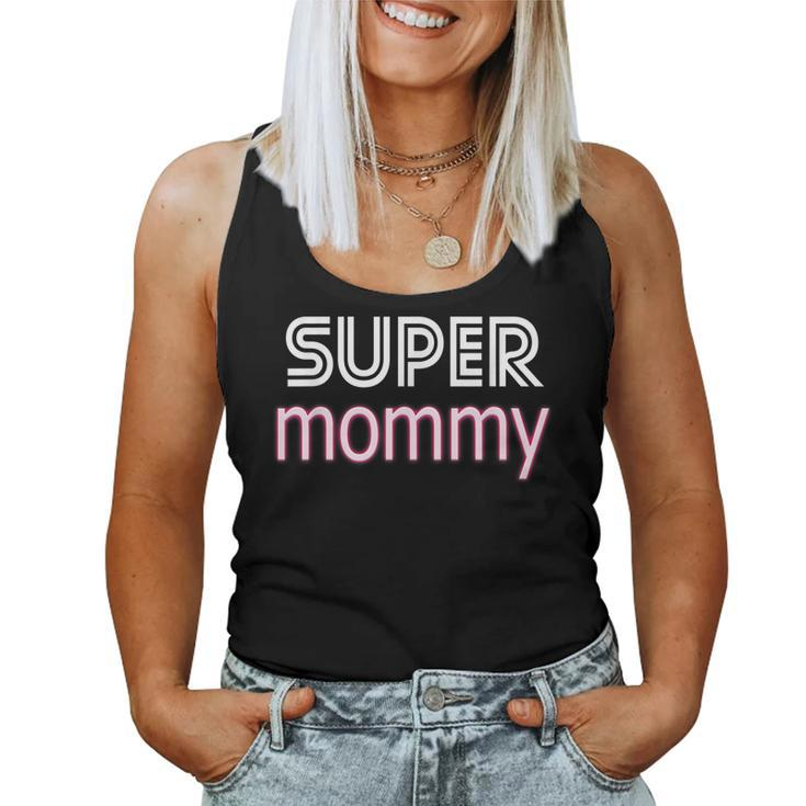 Cool Mothers Day Stuff Us Mom Apparel American Super Mommy  Women Tank Top Basic Casual Daily Weekend Graphic