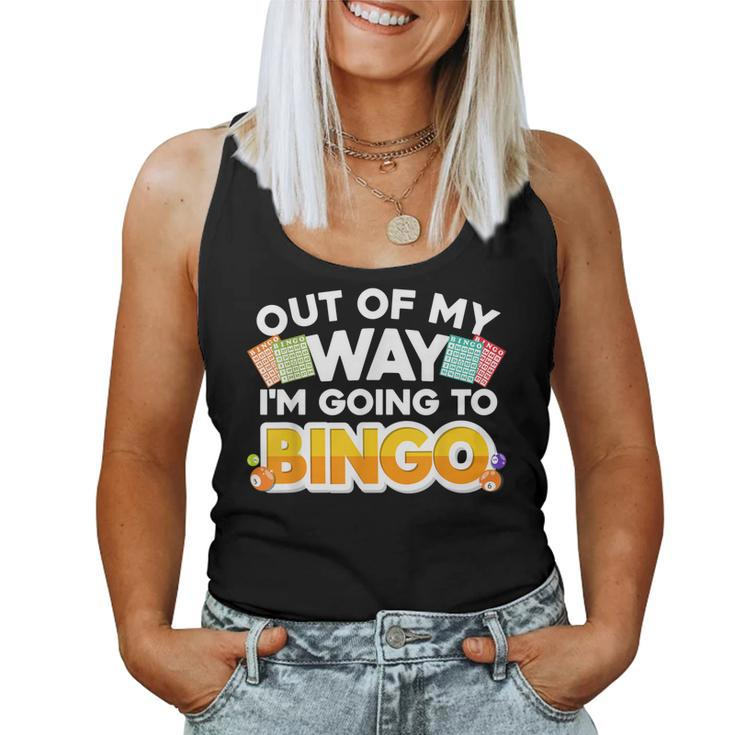Cute Bingo For Men Women Las Vegas Bingo Lovers & Players Women Tank Top