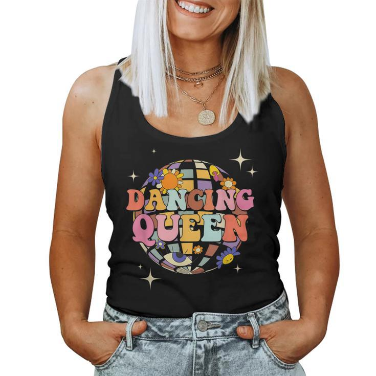Dancing Queen Dance Mom For Dance Parties Women Tank Top Basic Casual Daily Weekend Graphic
