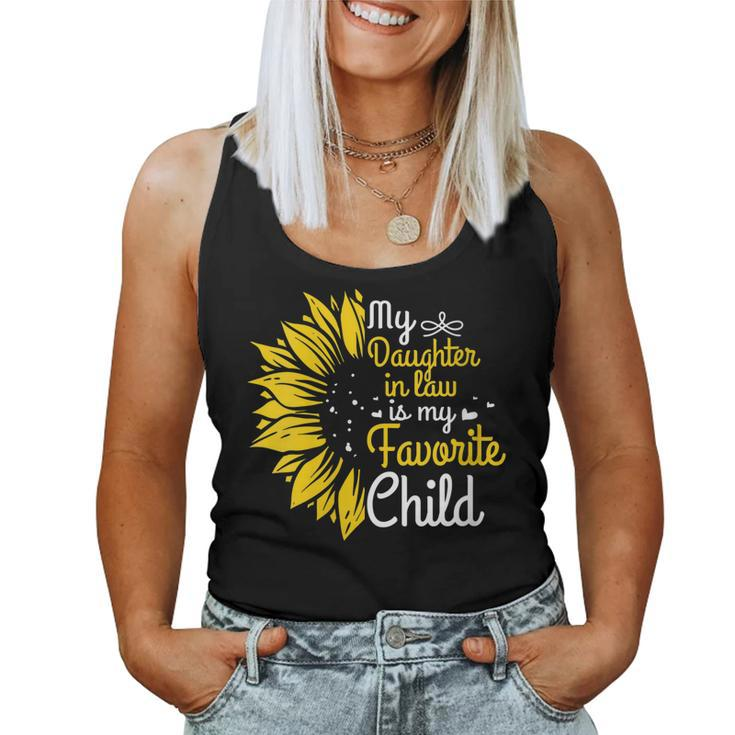 My Daughter In Law Is My Favorite Child Family Humor Women Tank Top