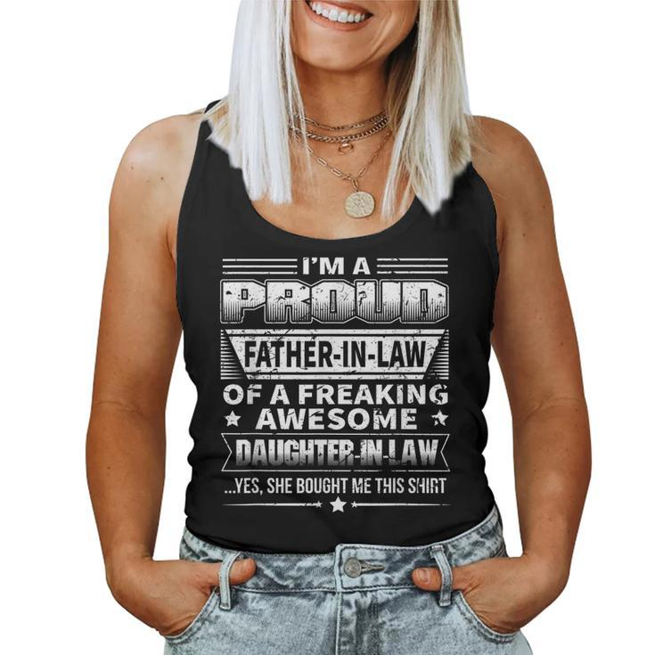My Daughterinlaw Gave Me This Proud Fatherinlaw Women Tank Top