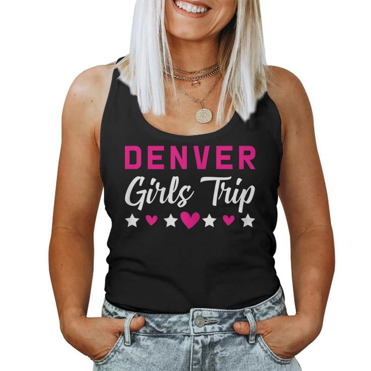 Denver Girls Trip Holiday Party Farewell Squad Women Tank Top