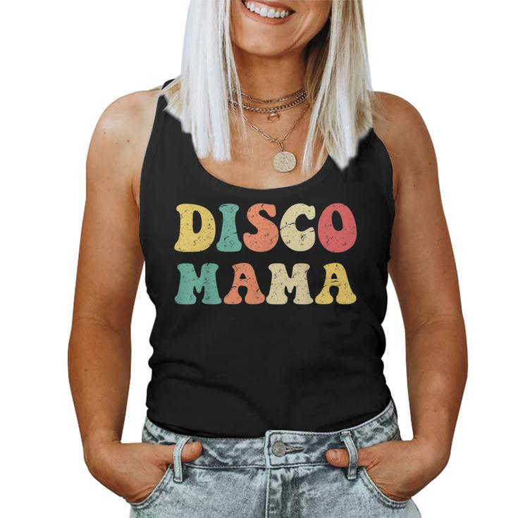 Disco Mama  1970S Disco Queen Matching Couple   Women Tank Top Basic Casual Daily Weekend Graphic