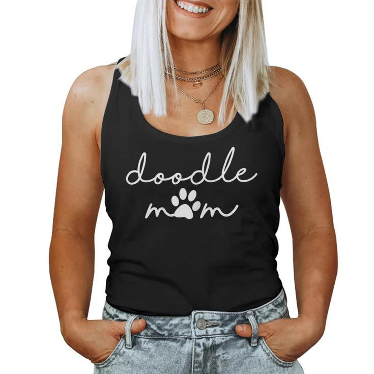 Womens Doodle Mom T Shirt For Dog Lover Momma Women Tank Top