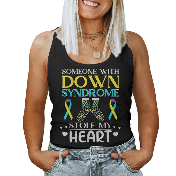 Down Syndrome Awareness Day 2021 Parents Dad Mom Family Gift Women Tank Top Basic Casual Daily Weekend Graphic