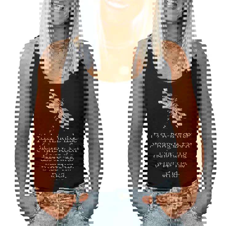 Dragonfly For Women Spiritual Faith Dragonflies Lovers Women Tank Top