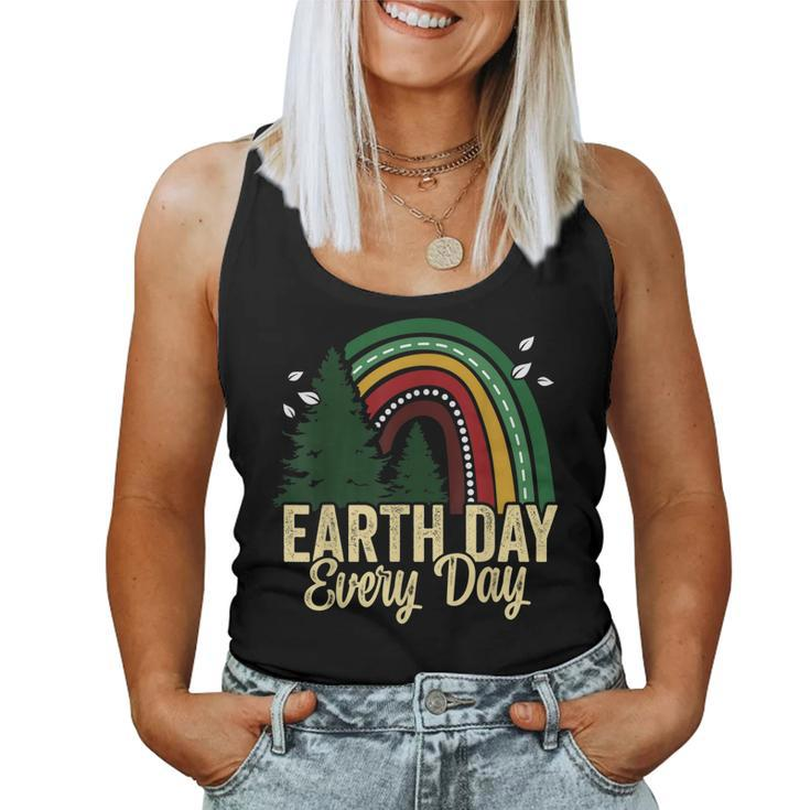 Earth Day Everyday Awareness Planet Animal Men Women Kids Women Tank Top