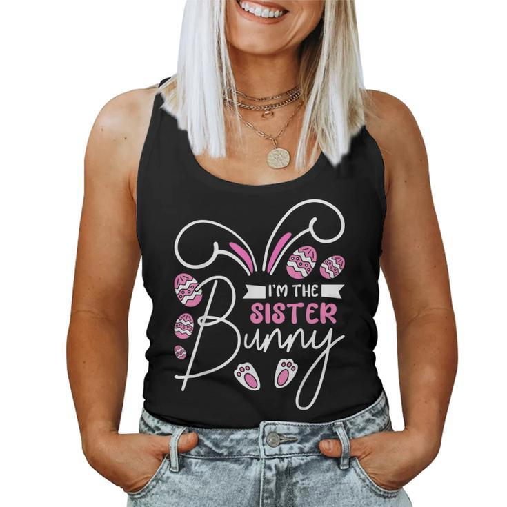 Easter Im The Sister Bunny Women Tank Top