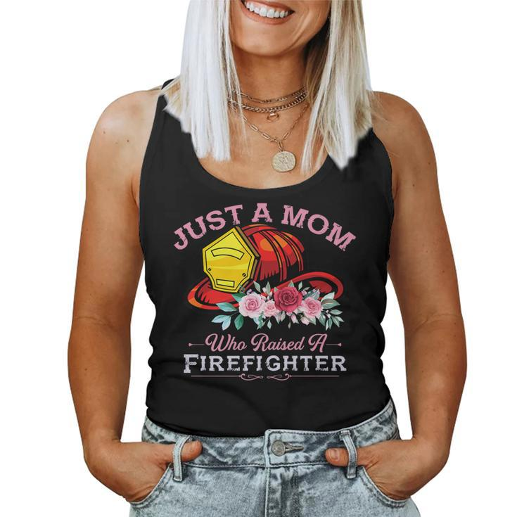 Firefighter Mom Fireman Mother Fire Fighter Firemen Son   Women Tank Top Basic Casual Daily Weekend Graphic