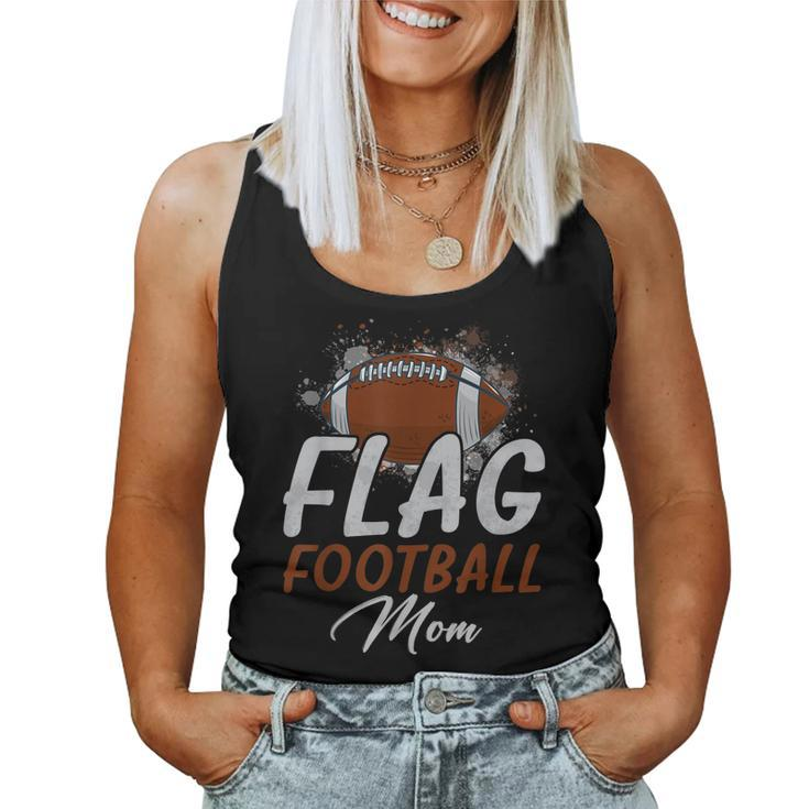 Flag Football Mom  Proud Mom Of Ballers Fathers Day  Women Tank Top Basic Casual Daily Weekend Graphic