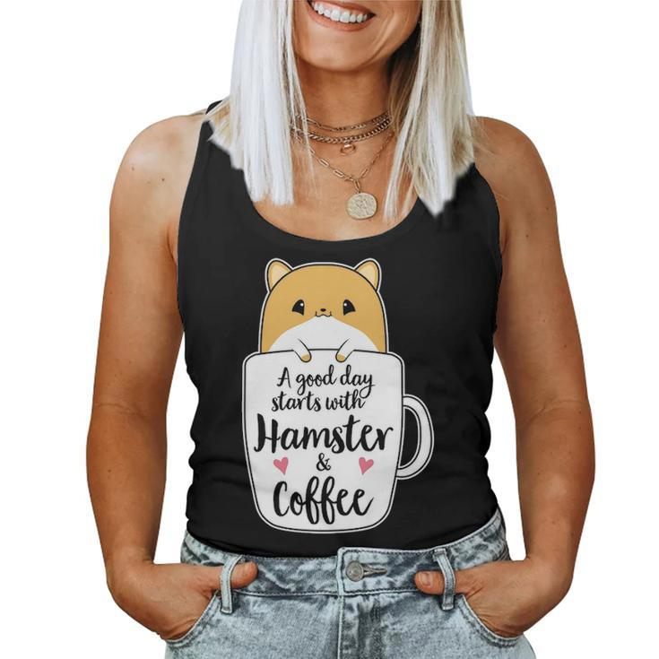 Funny Hamster  Hamster Mom Women Tank Top Basic Casual Daily Weekend Graphic