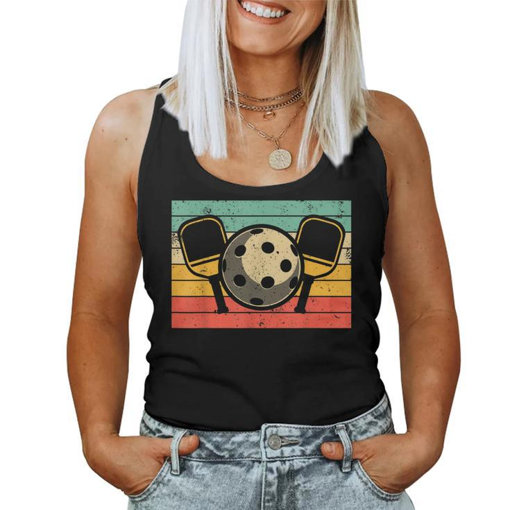 Funny Pickleball For Men Women Pickleball Player Vintage  Women Tank Top Basic Casual Daily Weekend Graphic