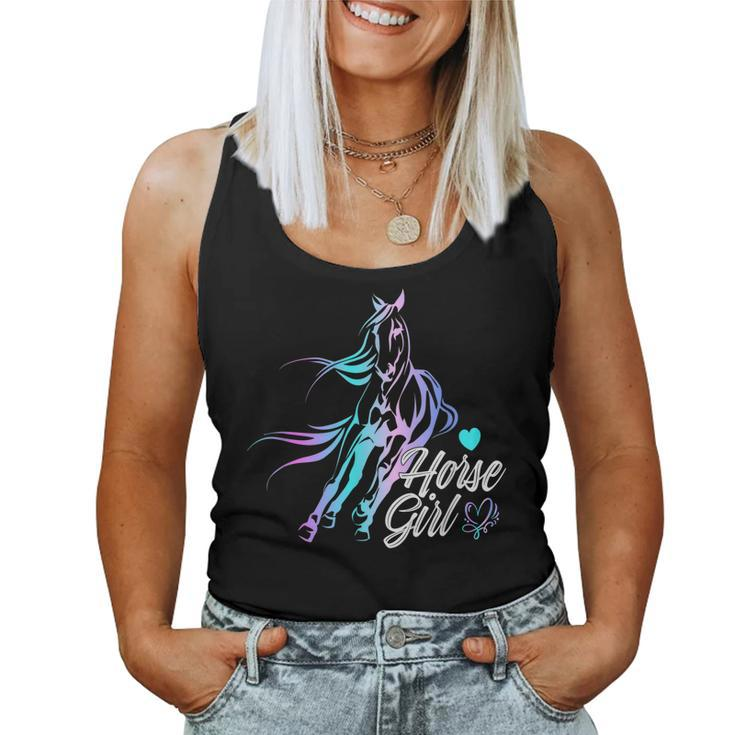 Horse Bandana T  For Horseback Riding Horse Lover  Women Tank Top Basic Casual Daily Weekend Graphic