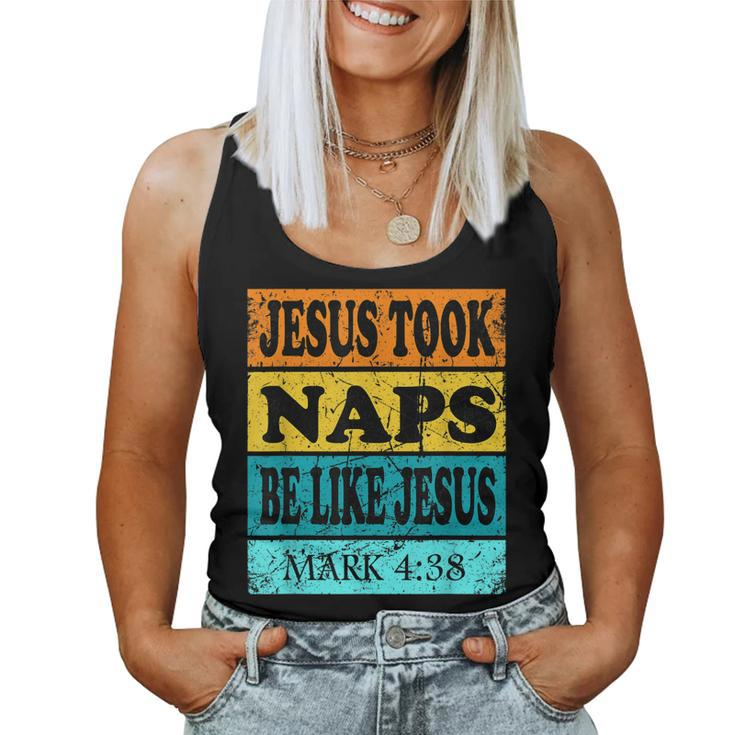 About Jesus Youth Christian Jesus Likes Naps Women Tank Top