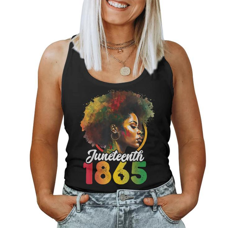 Junenth Is My Independence Day Womens Black Pride Women Tank Top