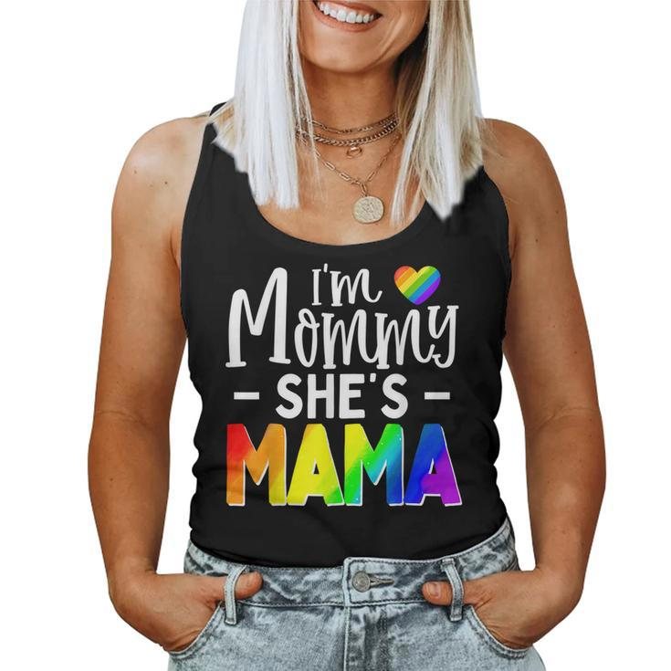 Lesbian Mom Gay Pride Im Mommy Shes Mama Lgbt Women Tank Top