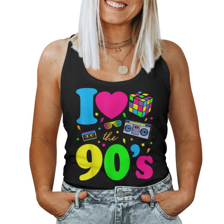 I Love The 90S Clothes For Women And Men Party Women Tank Top