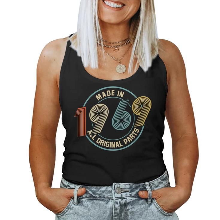 Made In 1969 - Vintage 1969 50Th Birthday Women Tank Top