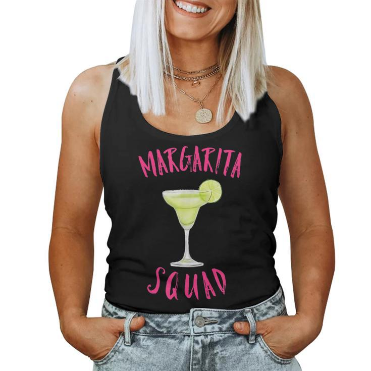 Margarita Squad Girls Tequila Cocktail Party Cinco De Mayo Women Tank Top