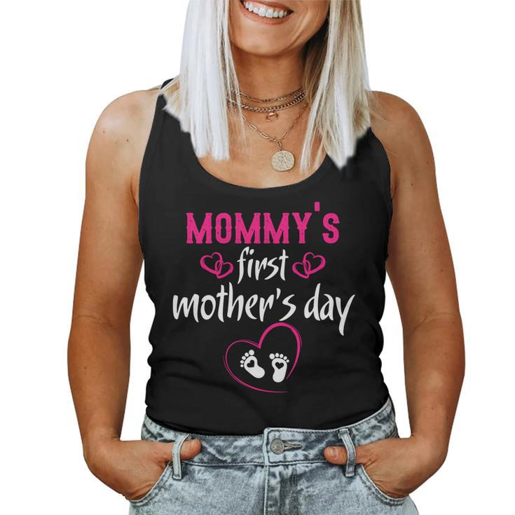 Mommys First Shirt s For Mom Women Tank Top