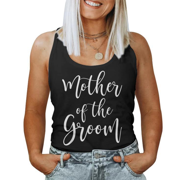 Mother Of The Groom Wedding Mom  Women Tank Top Basic Casual Daily Weekend Graphic