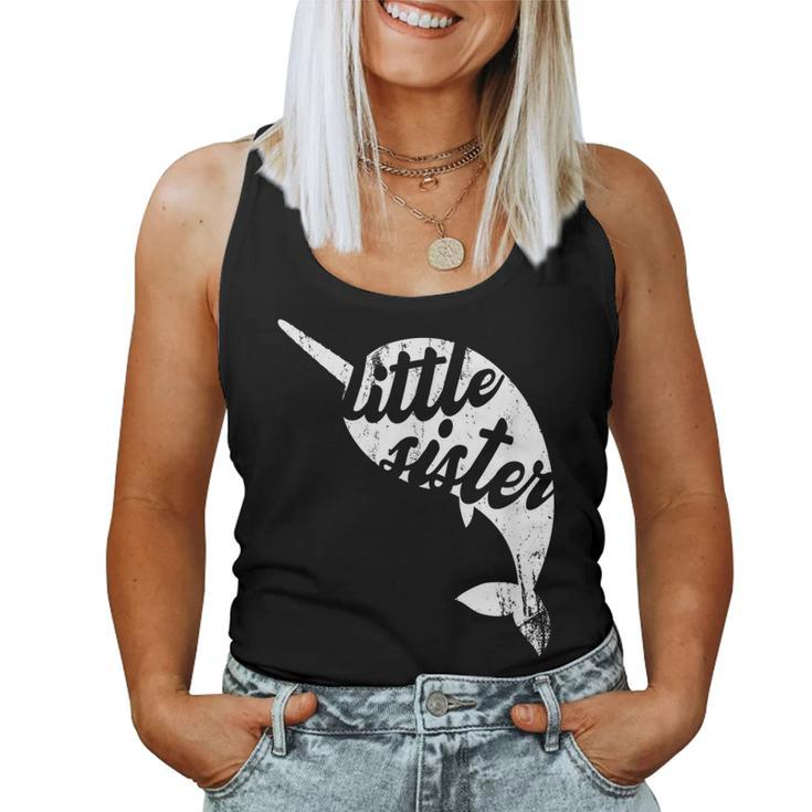 Narwhal Little Matching Family Narwhal Sister Women Tank Top
