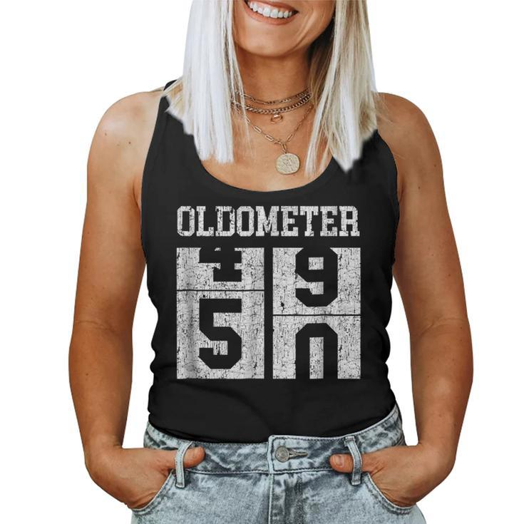 Oldometer 50 Years Shirt 50Th Birthday Men Women Women Tank Top