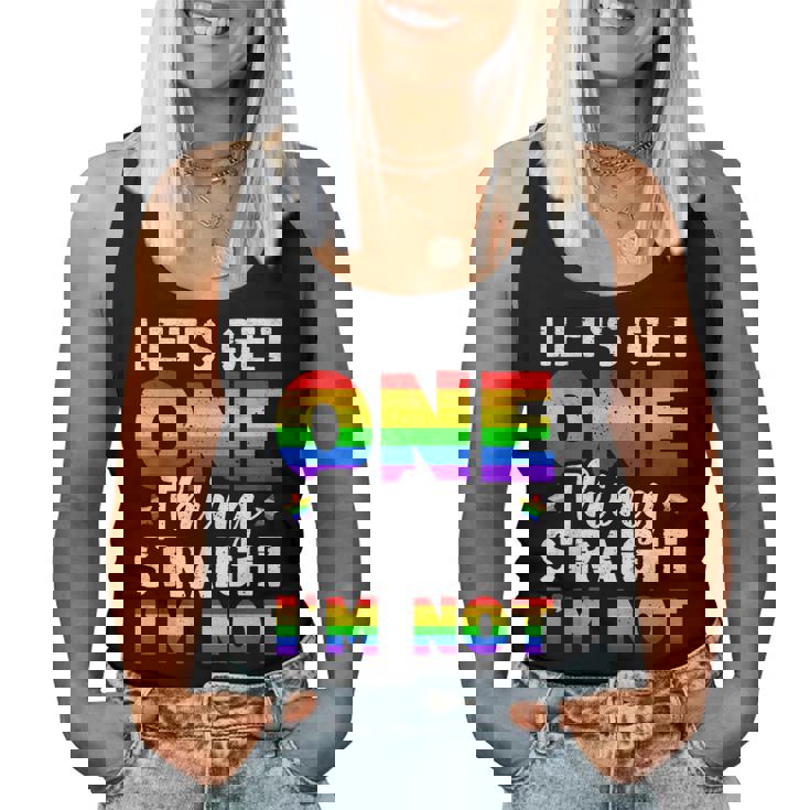 Lets Get One Thing Straight I'm Not Lgbt Rainbow Flag Shirt