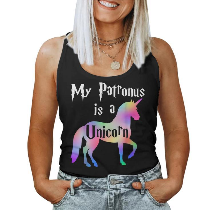 My Patronus Is A Unicorn Cute Horse Lover Women Tank Top