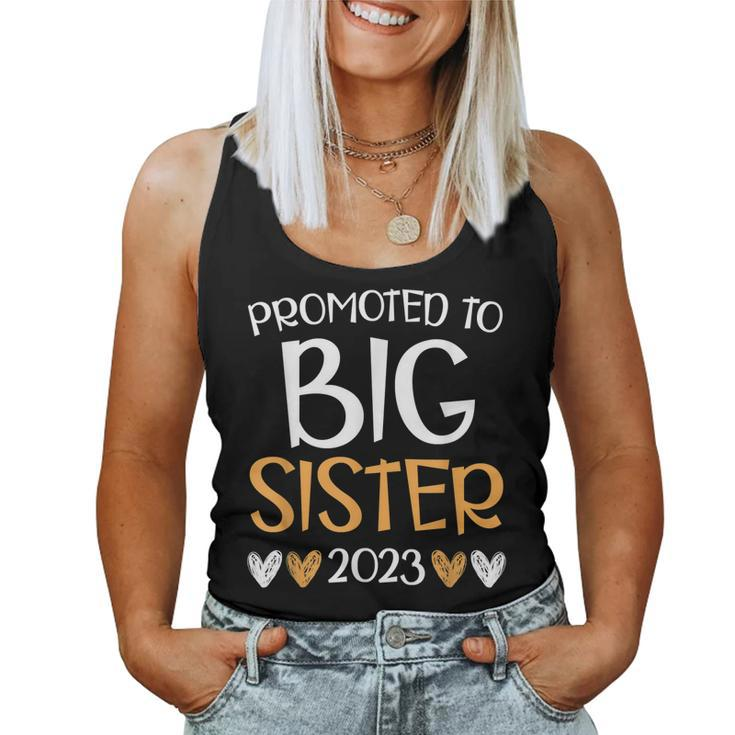Promoted To Big Sister 2023 Big Sis Soon To Be Big Sister Women Tank Top