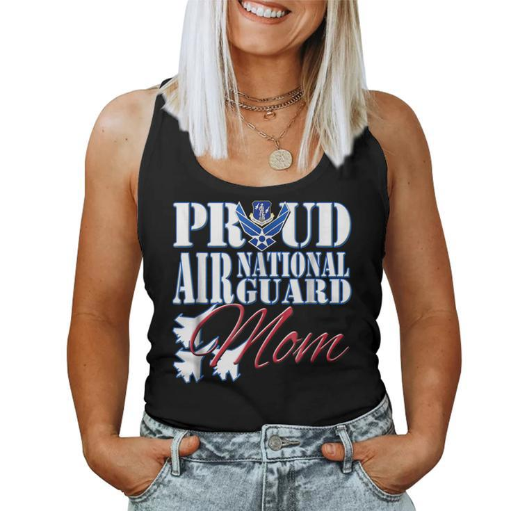 Proud Air National Guard Mom Shirt Air Force Women Tank Top