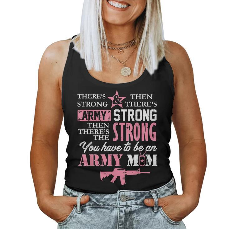 Proud Army Mom Proud Military Mommy  Women Tank Top