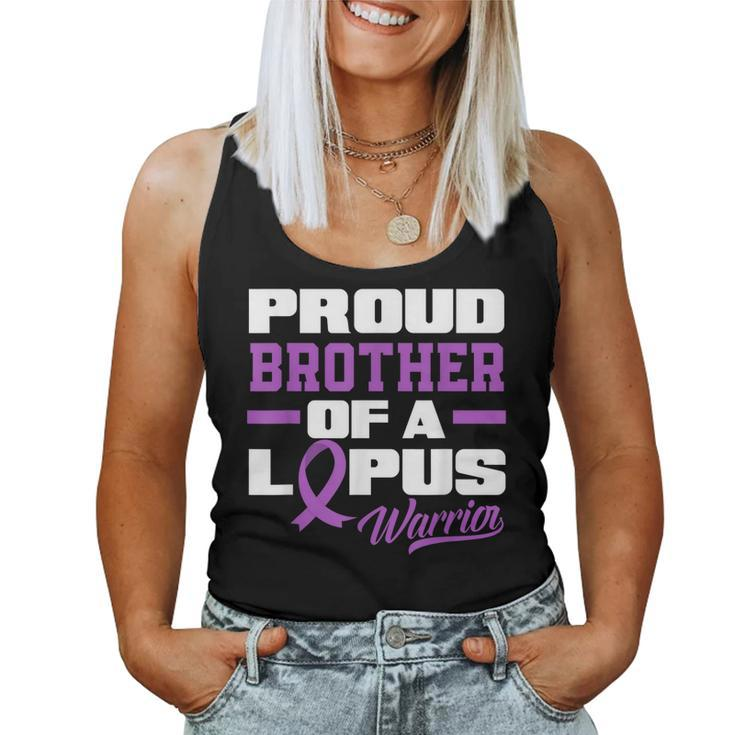 Proud Brother Of A Lupus Warrior Sister Lupus Awareness Women Tank Top