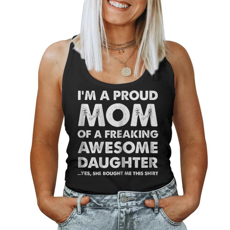 Proud Mom Shirt - From A Daughter To Mom Women Tank Top