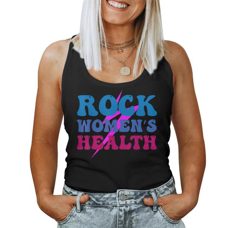 Rock Womens Health Groovy For Women Women Tank Top