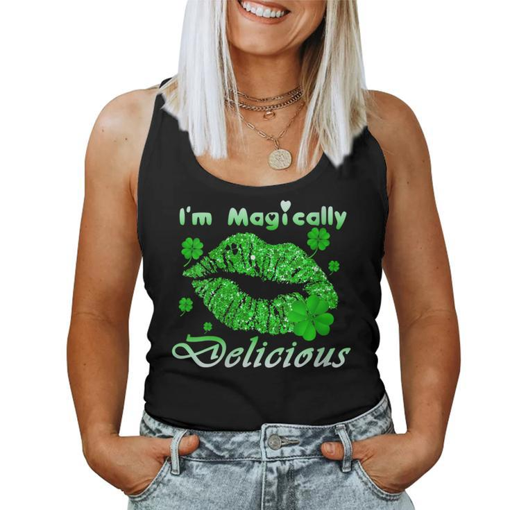 Womens Womens Im Magically Delicious St Patrick Day Women Tank Top