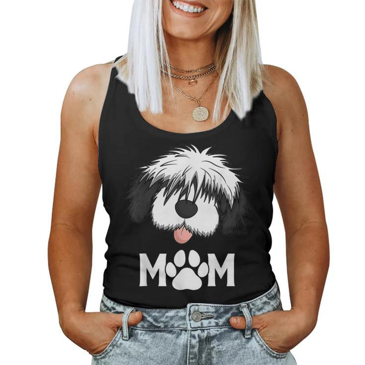 Sheepadoodle Mom Dog Mother Idea For Women Tank Top