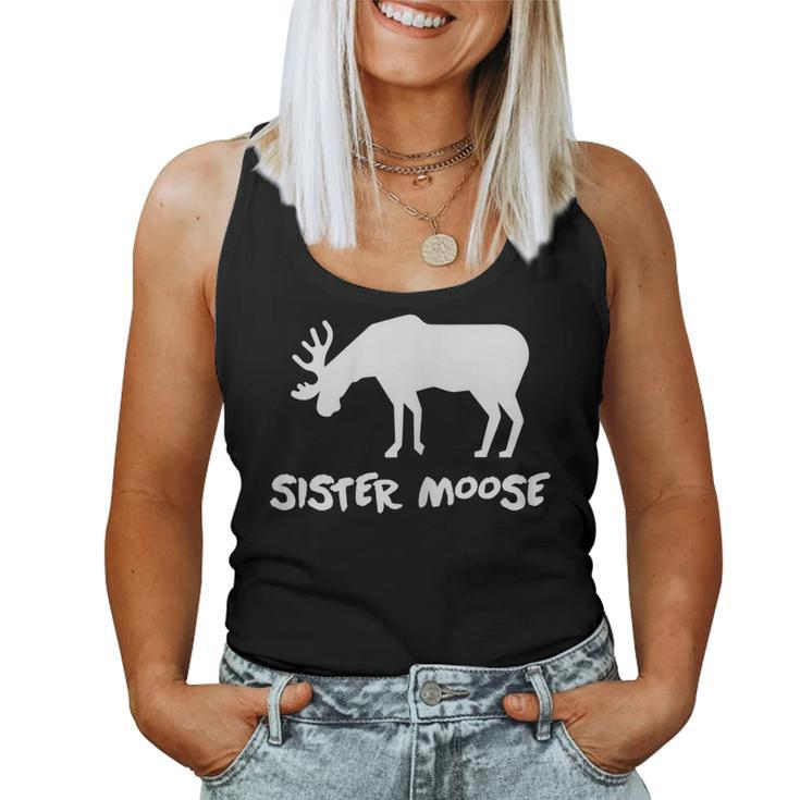 Sister Moose Moose Family Women Tank Top