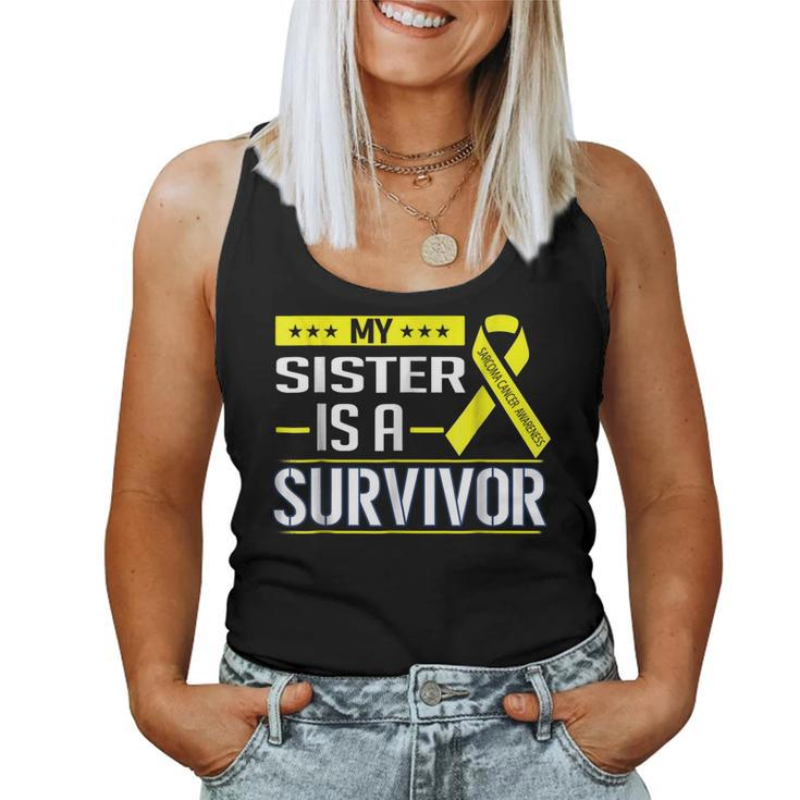 My Sister Sarcoma Cancer Awareness Women Tank Top