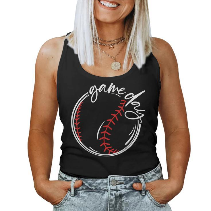 Softball Mom Baseball Mom Game Day Womens 2023 Women Tank Top