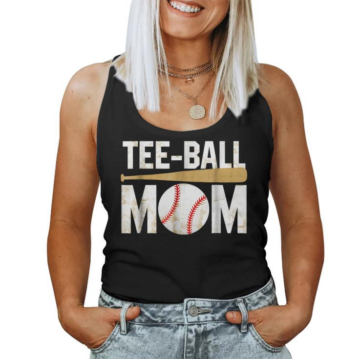 Womens Sport Ball Mom Tball Mom Sport Mama For Women Women Tank Top