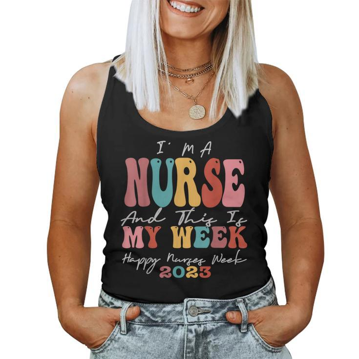 Student Nurse Im A Nurse And This Is My Week Happy Women Tank Top
