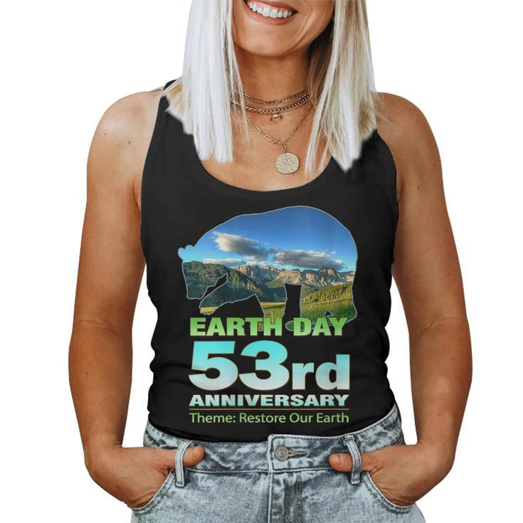 Womens Support The Environment On Earth Day 2023 Women Tank Top