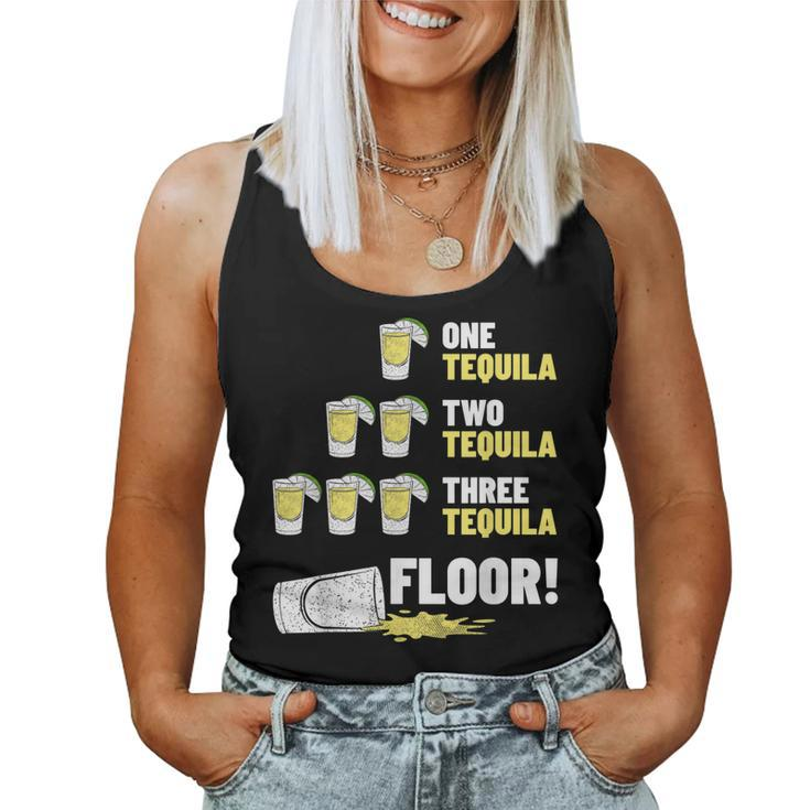 Tequila Outfit One Tequila Two Tequila Three Tequila Floor Women Tank Top