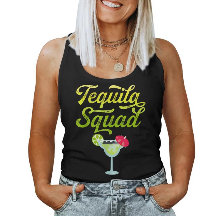 Tequila Squad Novelty Women Tank Top