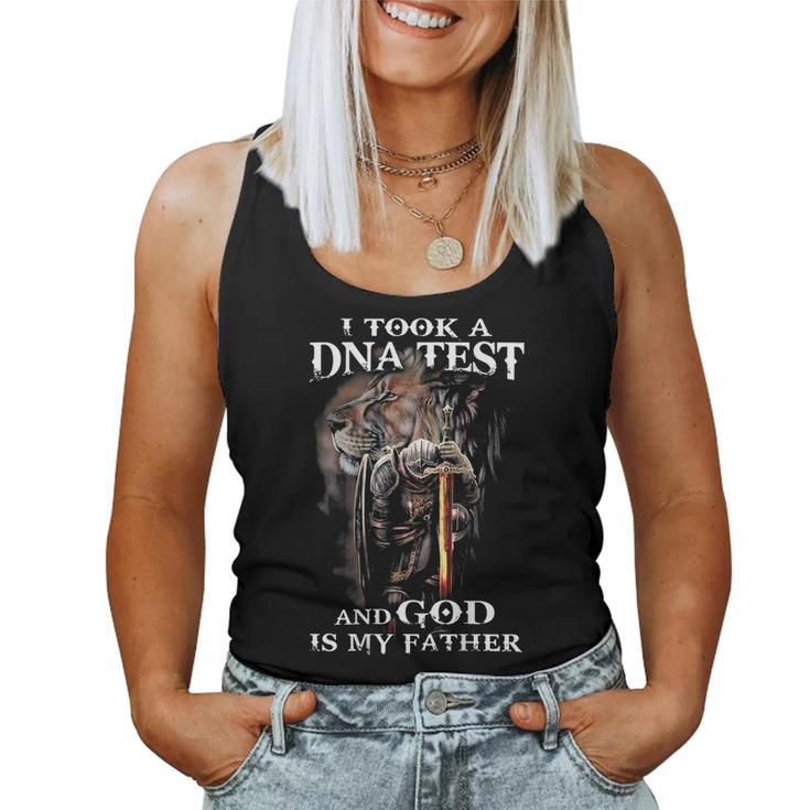 I Took A Dna Test And God Is My Father Jesus Christ Women Tank Top