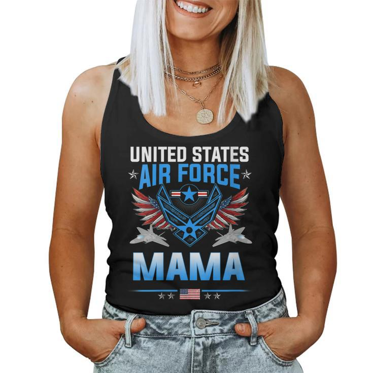 United States Air Force Mama Veteran Usaf Women Tank Top