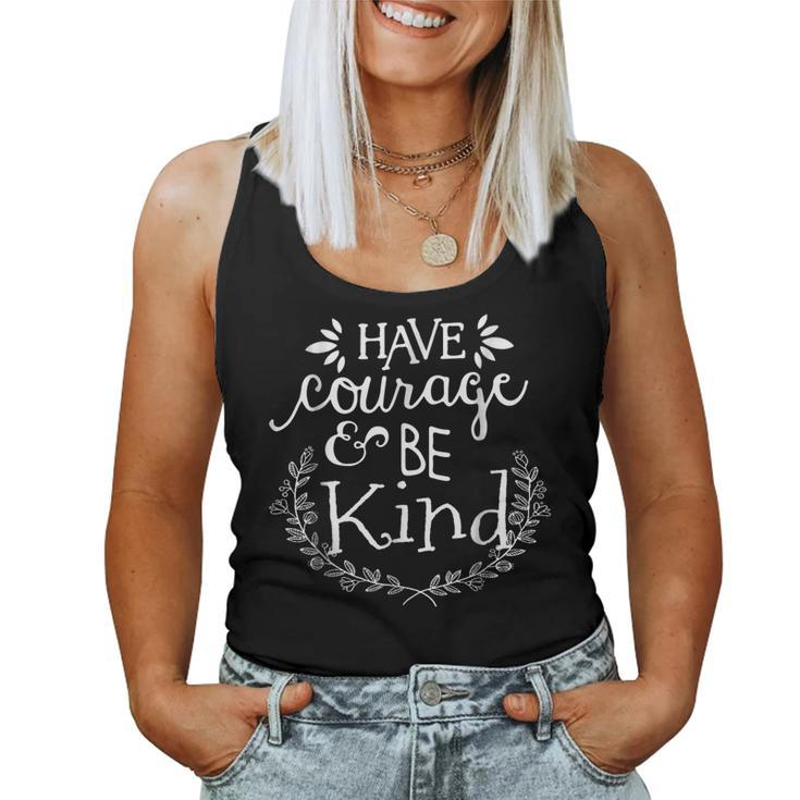 Unity Day Orange Tee - Have Courage And Be Kind Women Tank Top